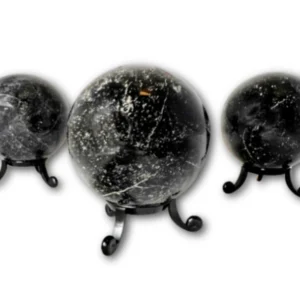 Black Tourmaline Crystal Sphere