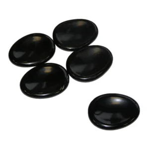 Black Obsidian Worry Stones