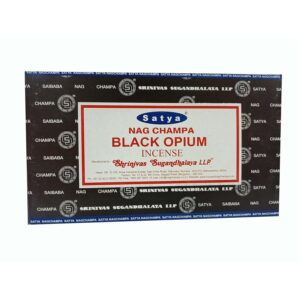 Satya Black Opium Incense Sticks